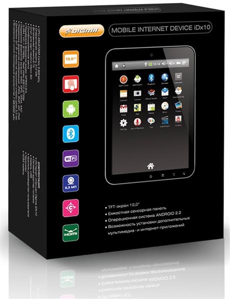 Планшет Digma iDx10 8Gb фото 2